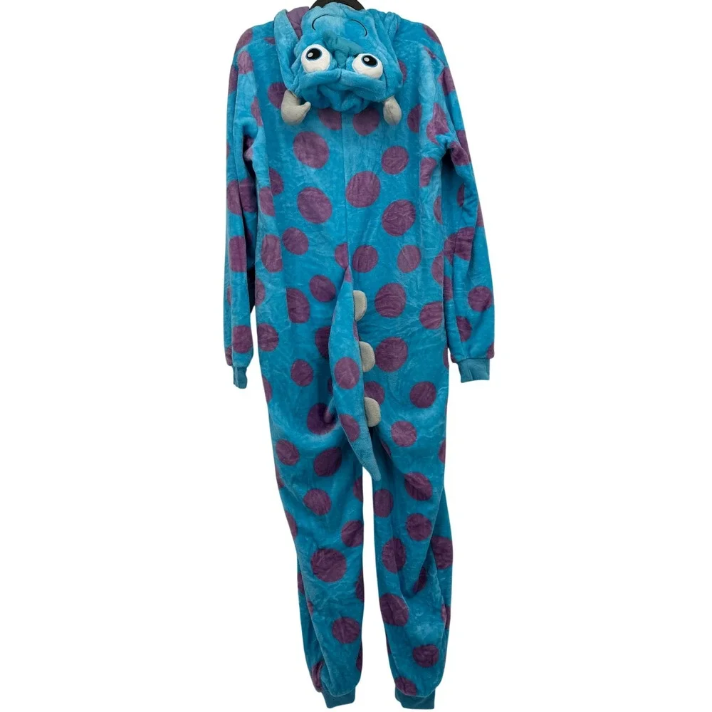 Dressber Sulley Monsters Inc Plush Onesie Costume Oversized Loungewear Large
